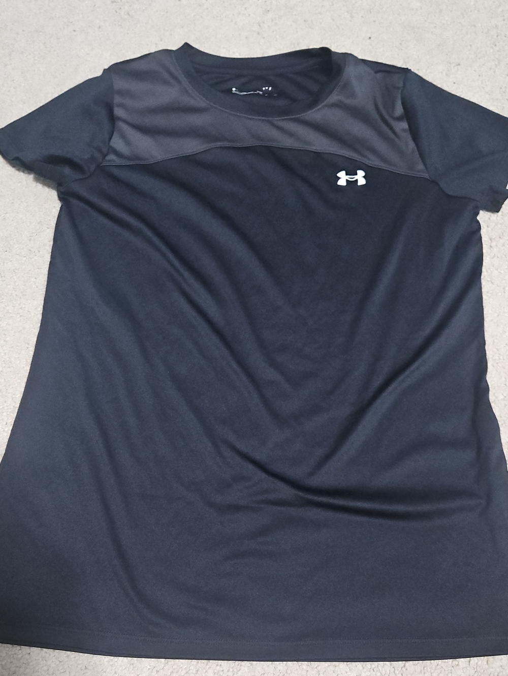 Under Armour Black Women’s Short Sleeve Crew Neck Tee